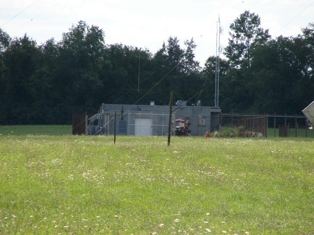 Transmitter building