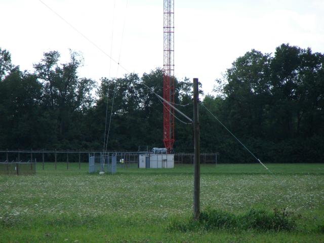 Base and building at tower 5