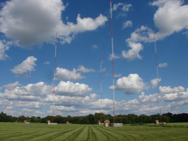 Six tower directional array