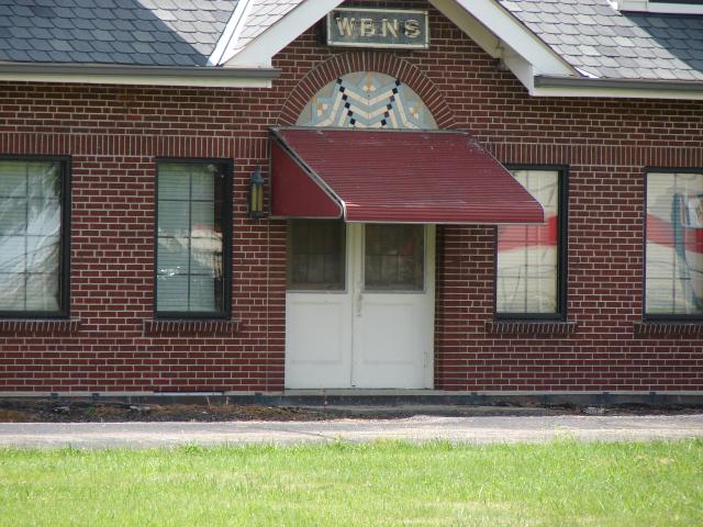 Closeup of front door