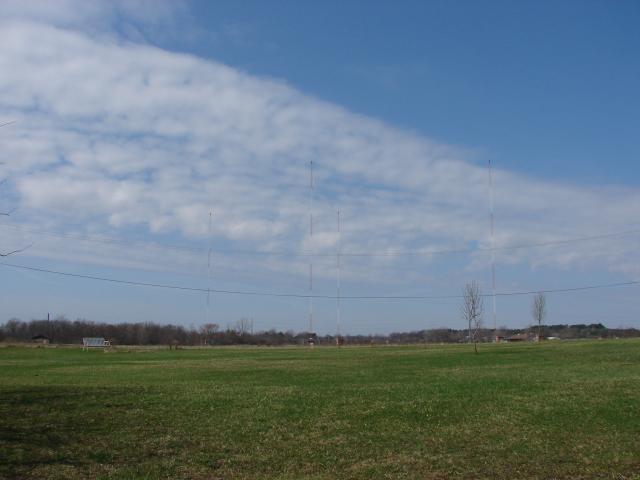 Four tower array