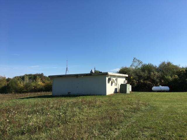 Transmitter building