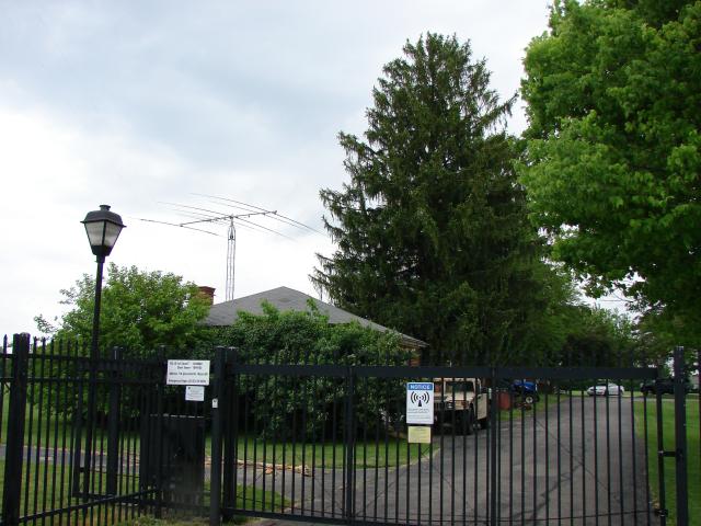 Transmitter building