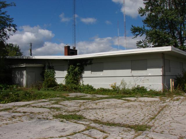 Transmitter building
