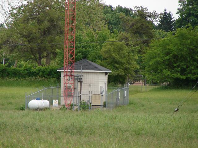 Transmitter building