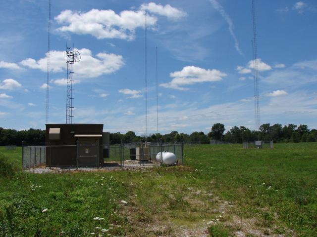 Transmitter building