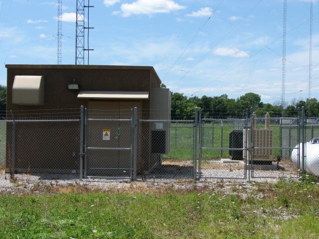 Transmitter building