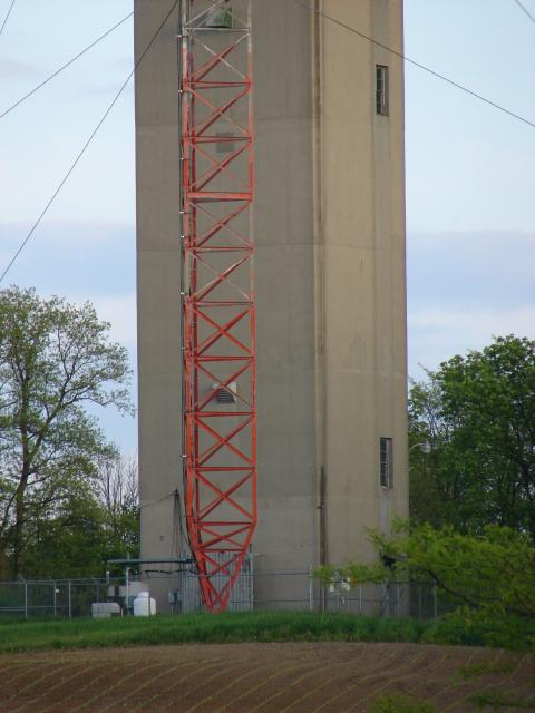 Steel tower base