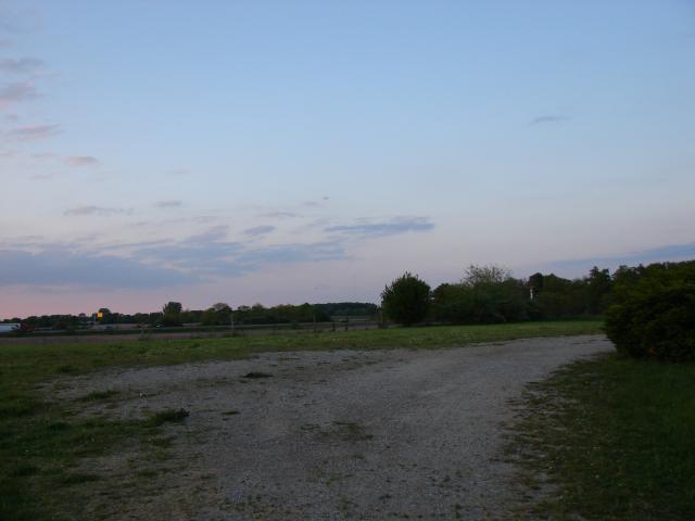 Site of former concrete tower